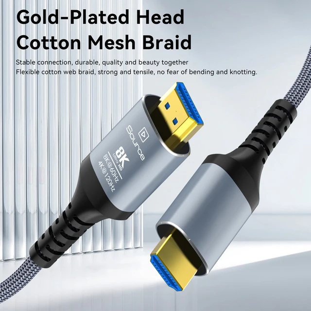 8K HDMI光ファイバーケーブル 20M 配管用 Amazon | DTECH 配管用 着脱