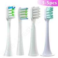 3-5 sztuk szczotka wymienna głowica do Soocas X3 Oclean X Mijia T100 T300 T500 elektryczna szczoteczka ultradźwiękowa Soocare dysze 1