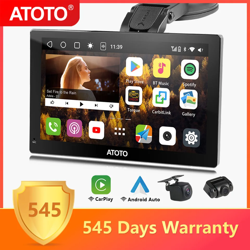 9" Android Car Stereo For Ford F150 2009-2012 - Wireless CarPlay & Android Auto, 6GB+128GB