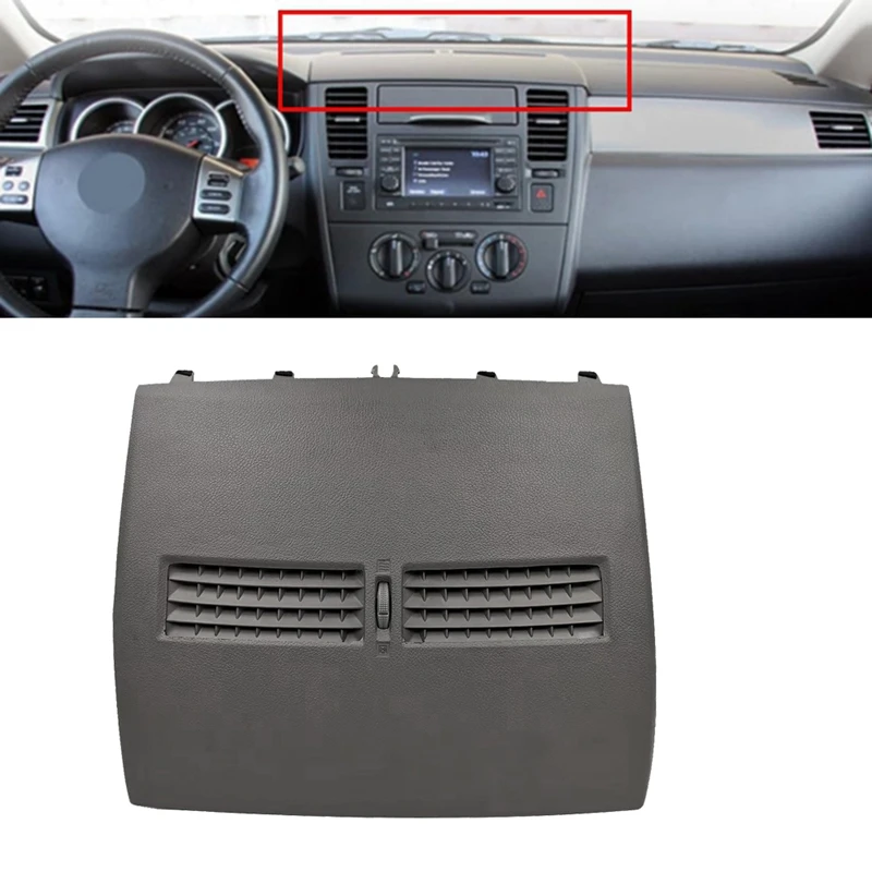 

Car Front Upper Top Center Dash A/C Air Vent Assembly For Nissan Versa 2007-2012 C11 Tiida 2005-2011