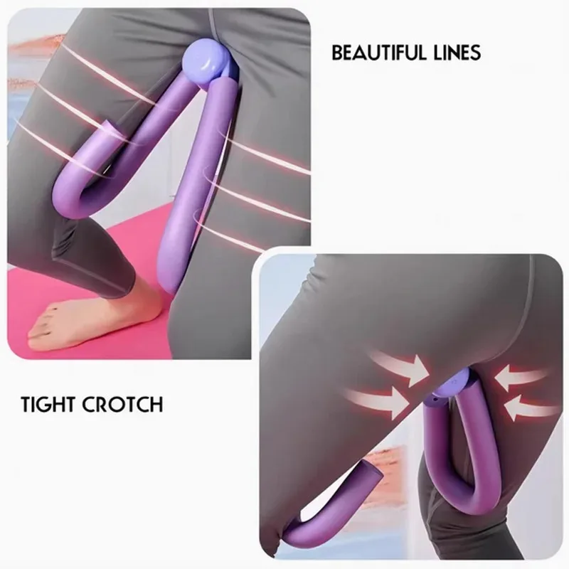 3-in-1 Thigh Master Exercise Equipment - Adjustable Resistance Inner/Outer Thigh Toner,Home Use Leg Strength Trainer for Glutes