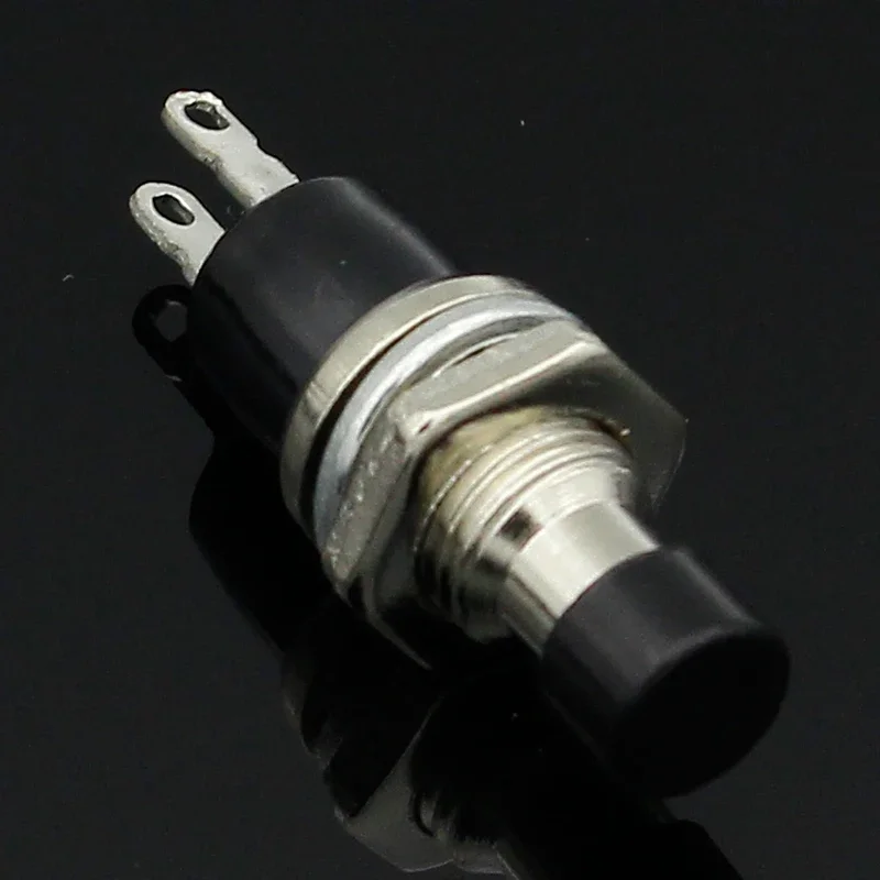 6pcs 7mm Momentary Push button Switch Press the reset switch Momentary On Off Push Button Micro Switch Normally Open NO