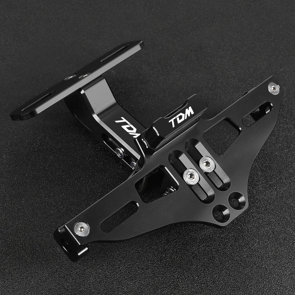 

For YAMAHA TDM 900 850 TDM900 TDM850 1991-2023 Motorcycle Aluminum Rear License Plate Holder Frame with Turn Signal Light