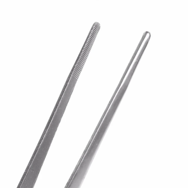 8 Inch Coated Tip Tweezers With Large Jaw Great for Larger Stones Etc. SALE  