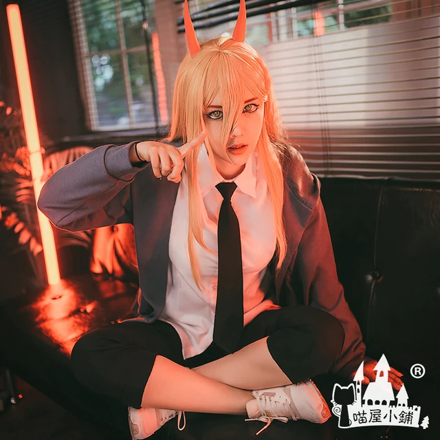 Anime Chainsaw Man Power Cosplay Cosplay Costume Halloween Uniform Women  Christmas Costumes Power Chainsaw Man Cosplay - AliExpress