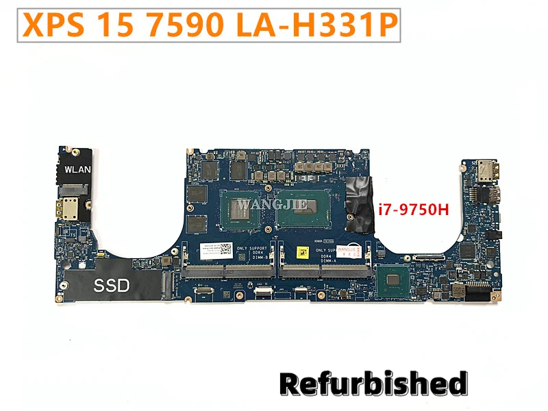 

Refurbished For Dell XPS 15 7590 Motherboard i7-9750H 0VYV0G CN-0VYV0G EDP51 LA-H331P 100% Working Perfect