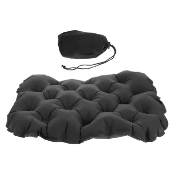 Inflatable Seat Cushion Outdoor Folding Portable Lightweight Camping Hiking Picnic Stadium Travel Sitting Pad Seat Pad