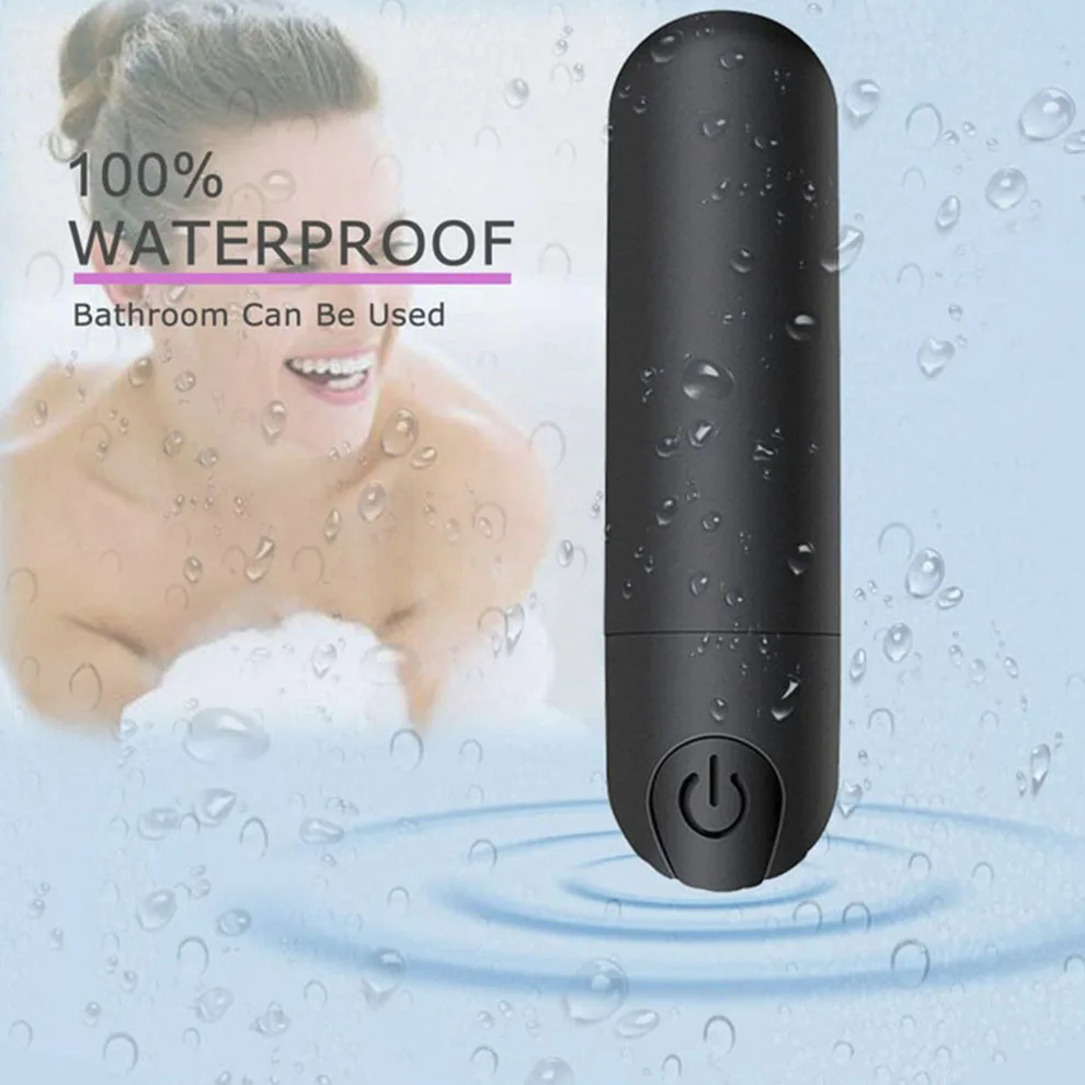 10 Speed Mini Bullet Vibrator for Women Rechargeable Wireless Vibrating Anal Bullet Clitoral Stimulator Dildo for Adult Sex Toys