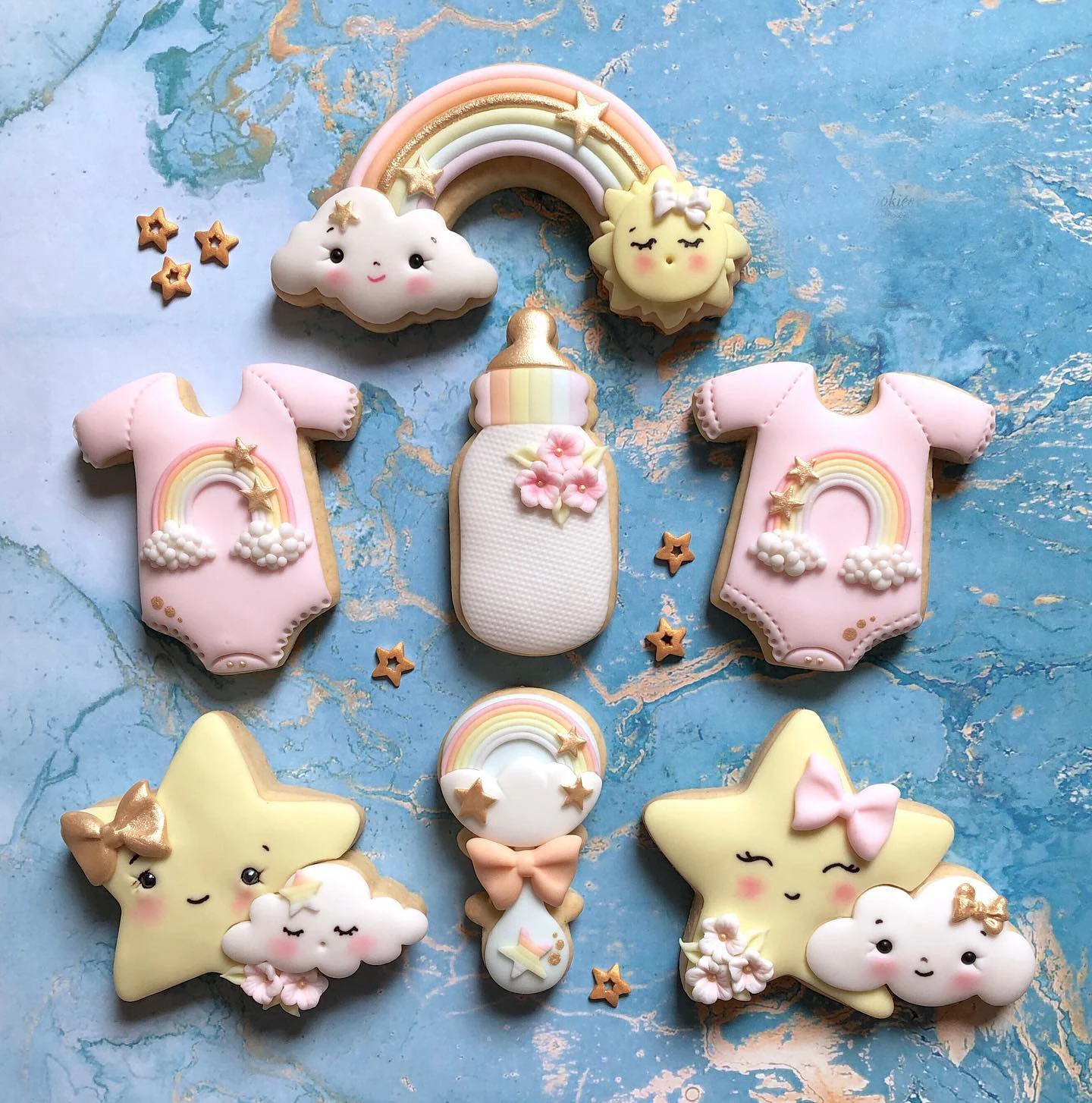1pc Stainless Steel Baby Shower Cookie Molds Baby Footprint T-shirt Biscuit Cutter Molds for Shower Party DIY Baking Supply