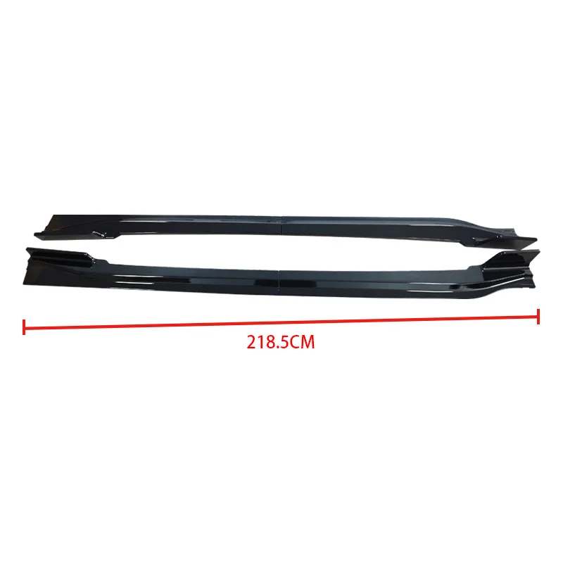 4PCS 2023 2024 2025 BMW XM G09 MP 스타일 자동차 사이드 스커트 스플리터 디퓨저 범퍼 스포일러 바디 키트 유광 블랙 ABS