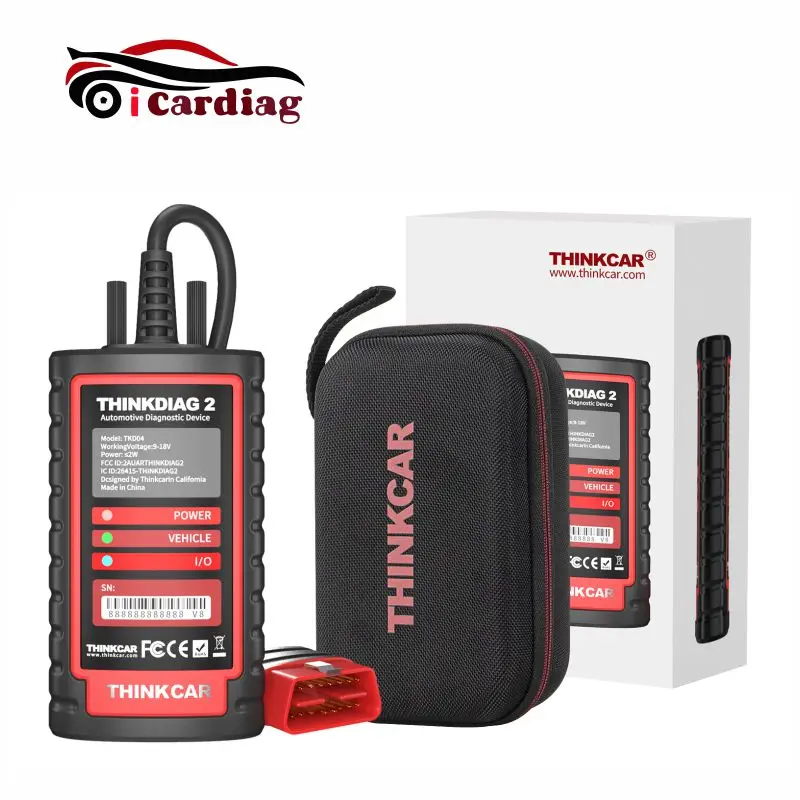 THINKCAR Thinkdiag 2 모든 시스템 진단 도구, 주식 CAN FD 프로토콜 지원