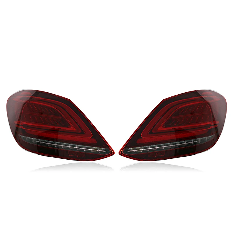 

ROLFES 2x LED Tail Lights For Mercedes-Benz W205 C180 C200 C260 C63 Tail Light Driving Brake Reversing Fog Lamp Turn Signal Lamp