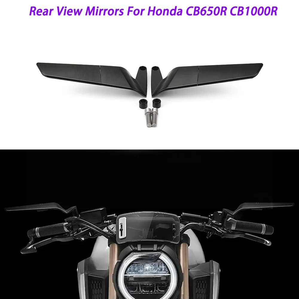 

Зеркала заднего вида для Honda CB650R CB1000R cb 650r cb 1000r 2021 2022 2023 мотоциклетное ветровое крыло боковое зеркало заднего вида