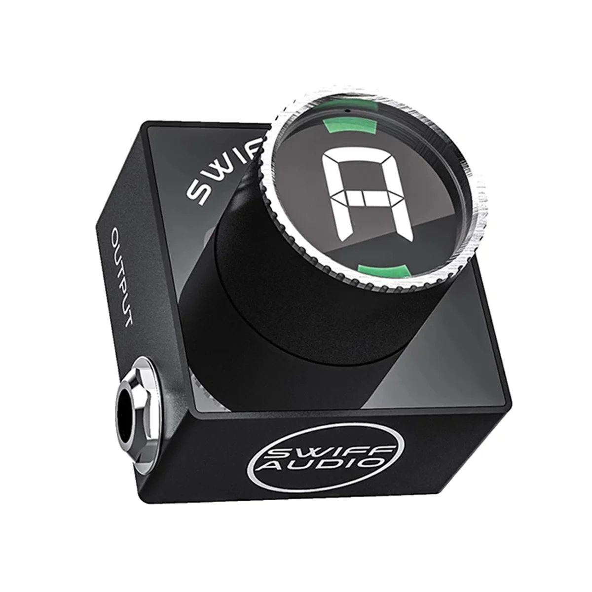 

SWIFF C10 мини аудио Педальный тюнер для хроматической гитары, бас-тюнинг, HD светодиодный дисплей, регулируемый диапазон A4, 430-449 Гц