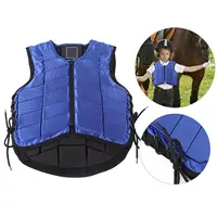 Children's Equestrian  Vest - Horse Riding Protective Gear for Kids - Shock Absorbent Waistcoat 2