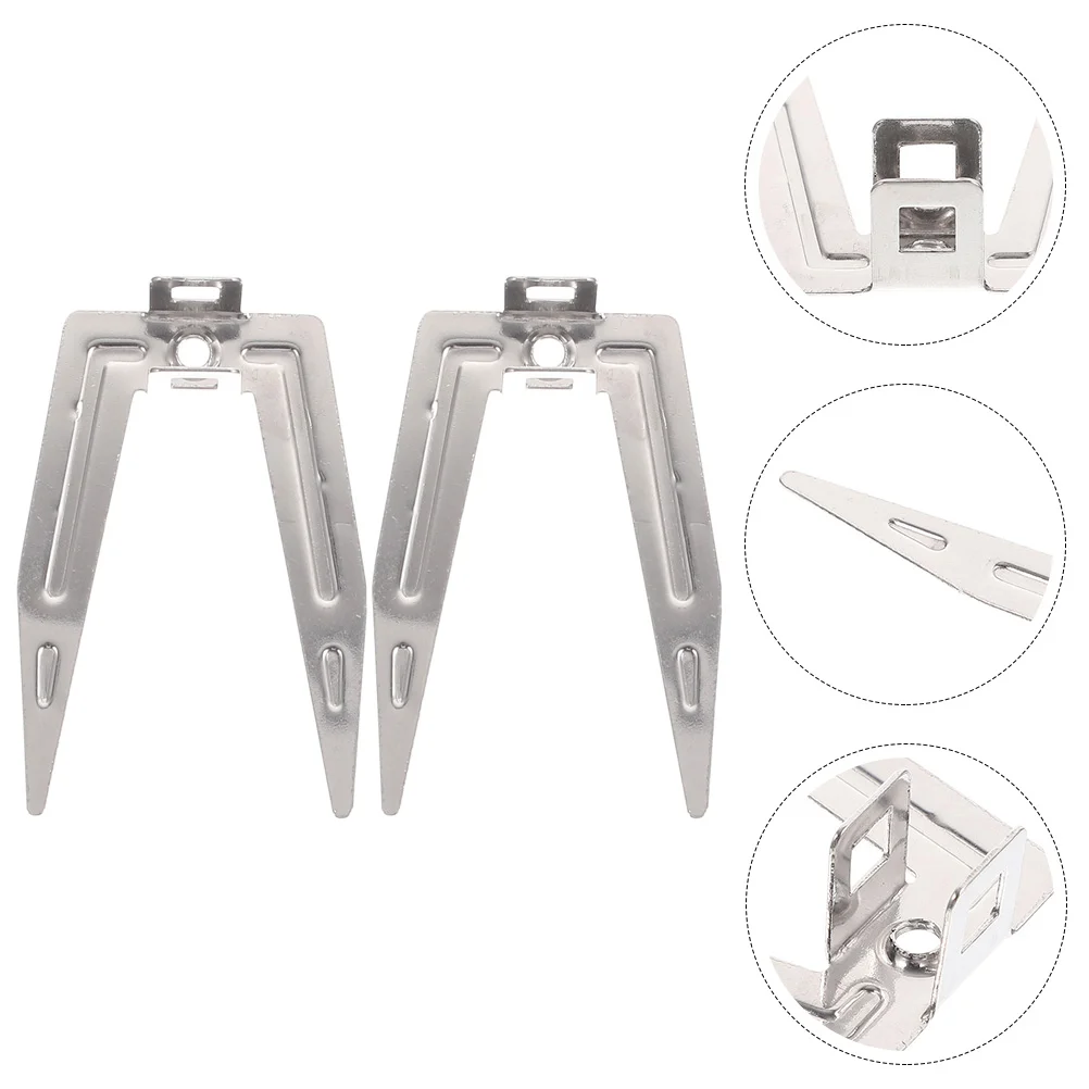 2 Pcs Grill Stainless Steel Kitchen Rotating Chicken Forks Airfryer Electronic Forks Oven Accessories chicken forks