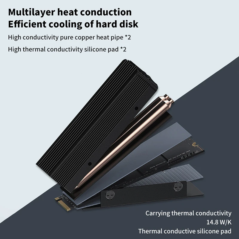 High-Performance Gaming SSD with Advanced Cooling Technology