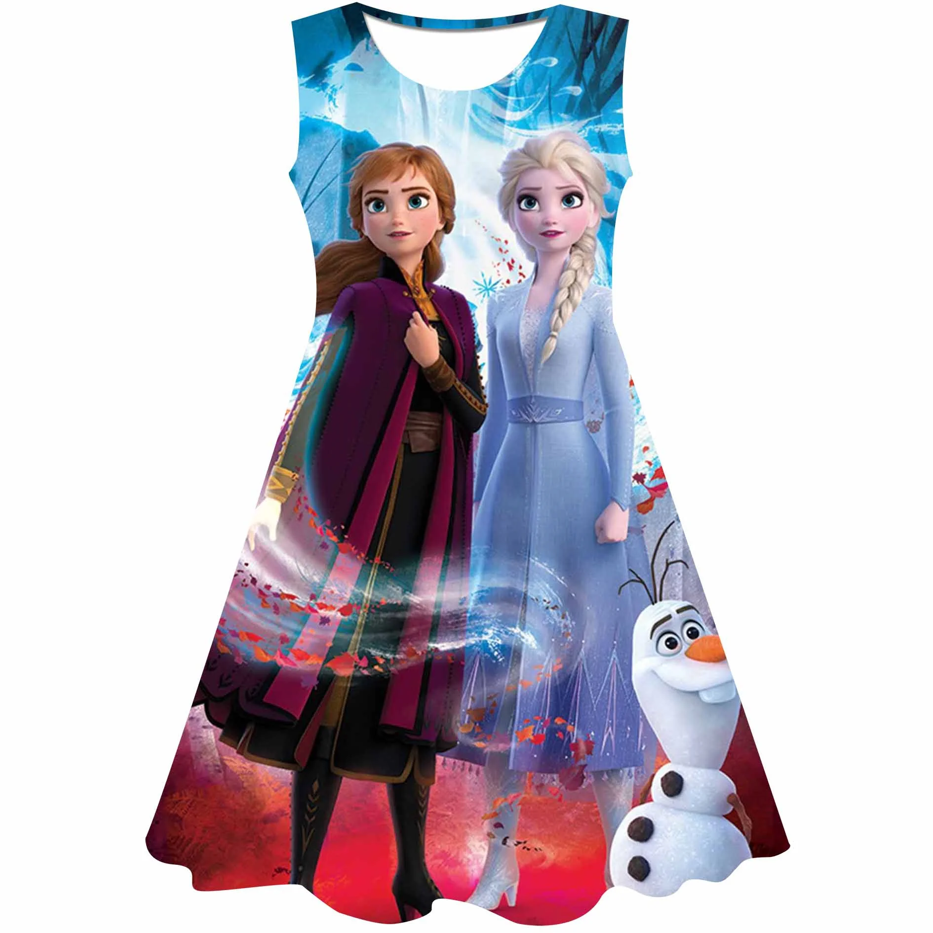 Elsa Dress for Girls Frozen Elsa Birthday Costume 