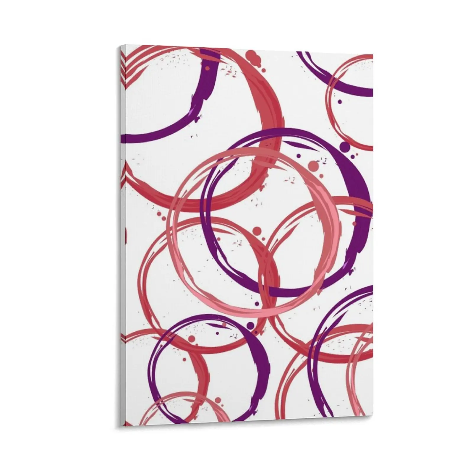

Wine Circles Art Canvas Painting living room decoration Decorative prints wall painting