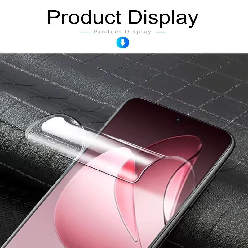 Premium Hydrogel Screen Protector Film - 4 Pack