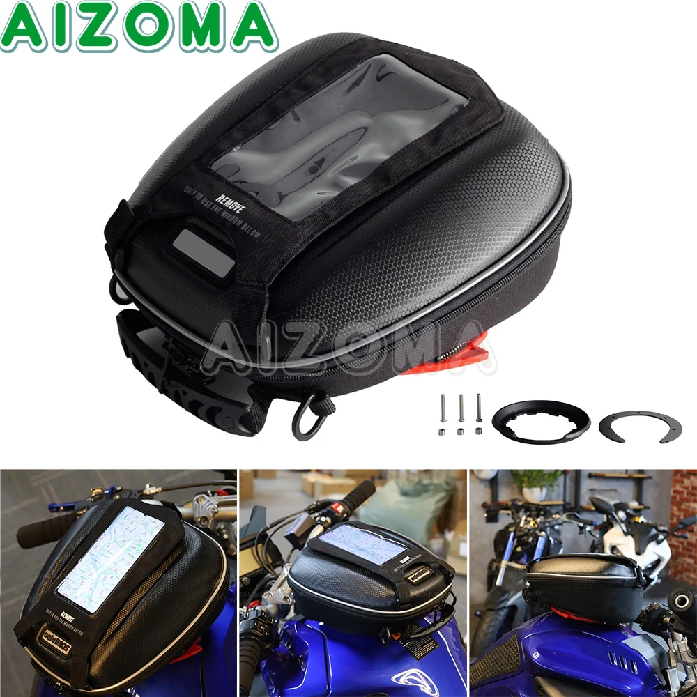 

Luggage Bag For RC 125 200 250 390 2011-2021 Motorcycle Waterproof Fuel Tank Bags Big Screen Navigation Pack Suitcase Packet