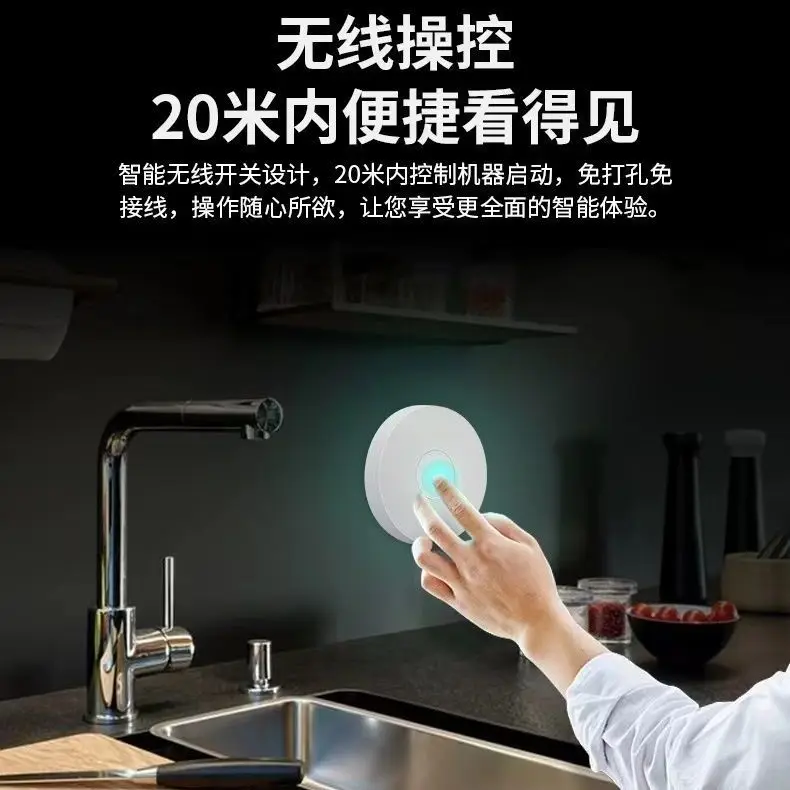 Automatic garbage disposal household kitchen food waste grinder high power silent grinding sink silent food waste disposal new