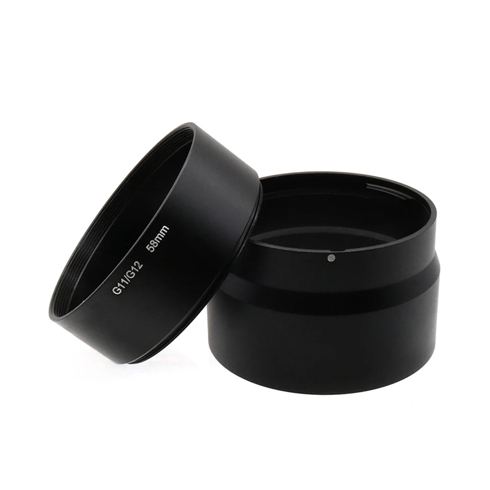 Canon powershot g10 g11 g12用フィルターアダプターチューブ,LA-DC58K