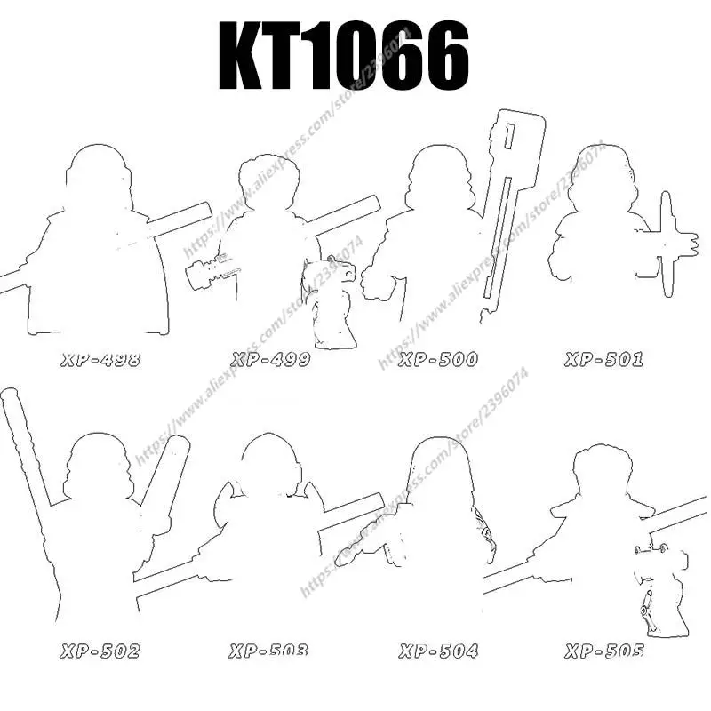 

KT1066 фигурки героев фильмов, аксессуары, строительные блоки, кирпичи, игрушки XP498 XP499 XP500 XP501 XP502 XP503 XP504 XP505