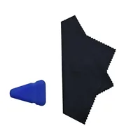 Colorful Aluminum Alloy Tuning Forks, Tuning Forks for Therapy, Voice Therapy with cleaning cloth base 2