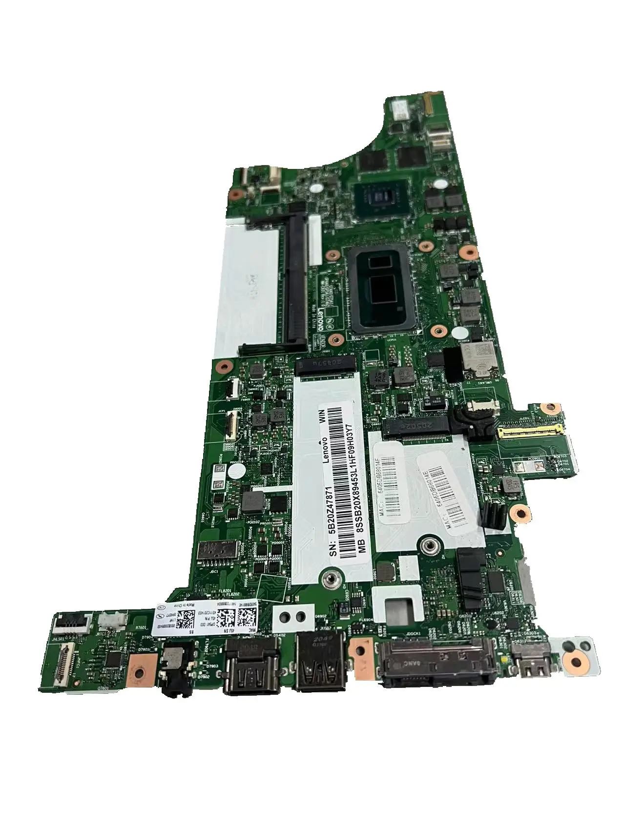 5B20Z47871 Lenovo ThinkPad T14 Gen 1 T15 Gen 1 Laptop Motherboard