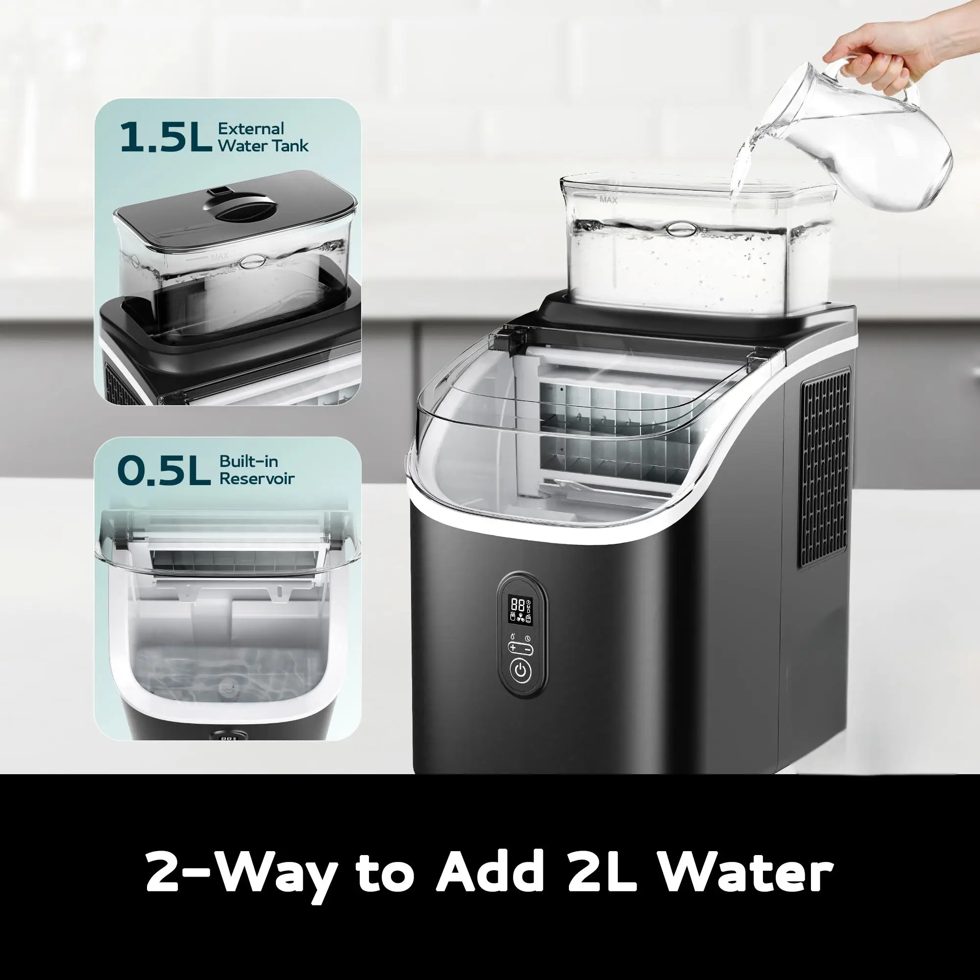 يوهومي صانعة ثلج سريعة 145 جرام