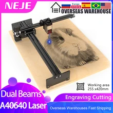 NEJE-3 플러스 강력한 레이저 조각기 A40640, 레이저 모듈 절단기, CNC 목재 라우터/레이저 조각기/레이저 절단기
