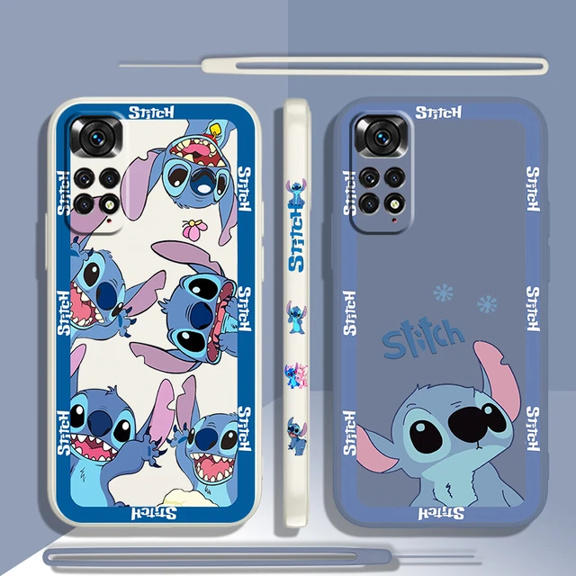 Funda para Xiaomi Redmi Note 8 Pro Oficial de Disney Stitch Graffiti - Lilo  & Stitch