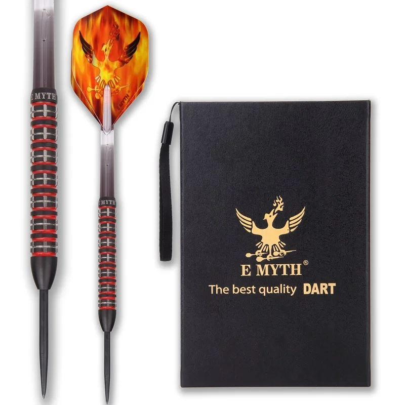 

E MYTH Darts Needle Professional Soft Pin Style Soft Darts 90% TUNGSTEN 21g Throwing Practice Recreational Targets
