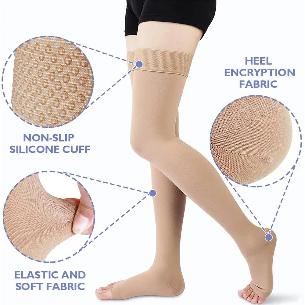 Vene Varicose Calze Elastiche Per Gambe Gonfie Vene Varicose Calze