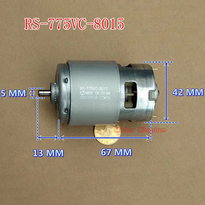 マメキチ マブチRS-775WC-8514 dcモータ18v 19.2v 300ワット高速電源高