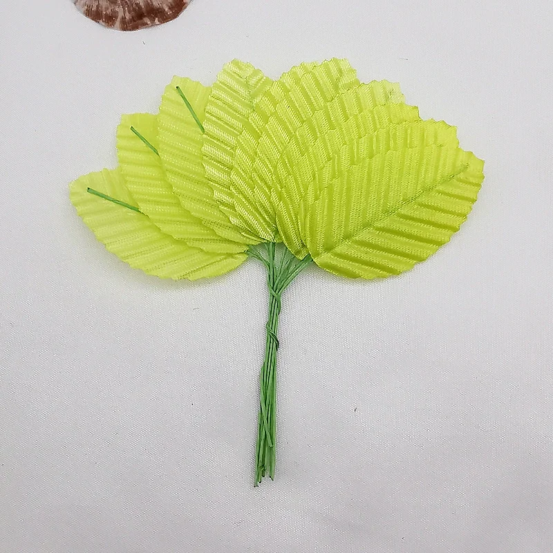 10pcs Artificial  Leaves Leaf DIY Flower Wreaths Craft Scrapbooking Gift Wedding Decoration Party Supplies Artificial Plants