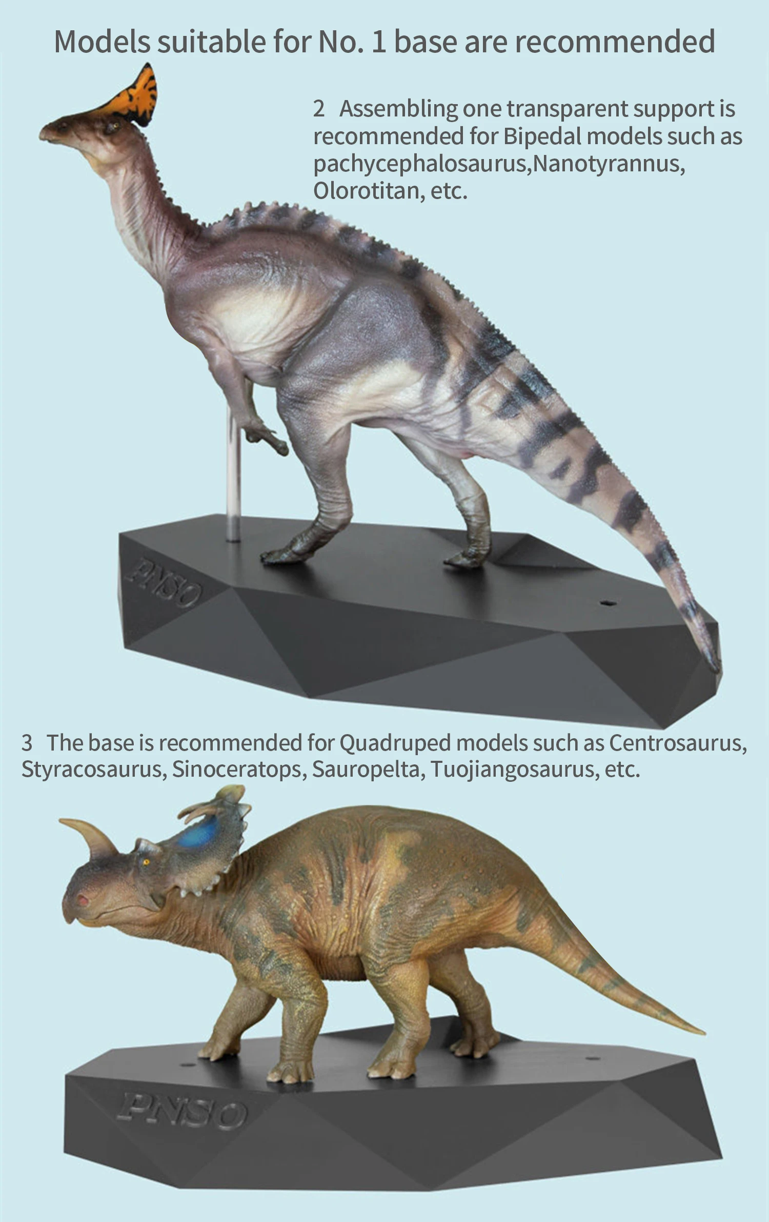 Stand, Modelo Animal Acessórios, Decoração Colecionador Dinossauro