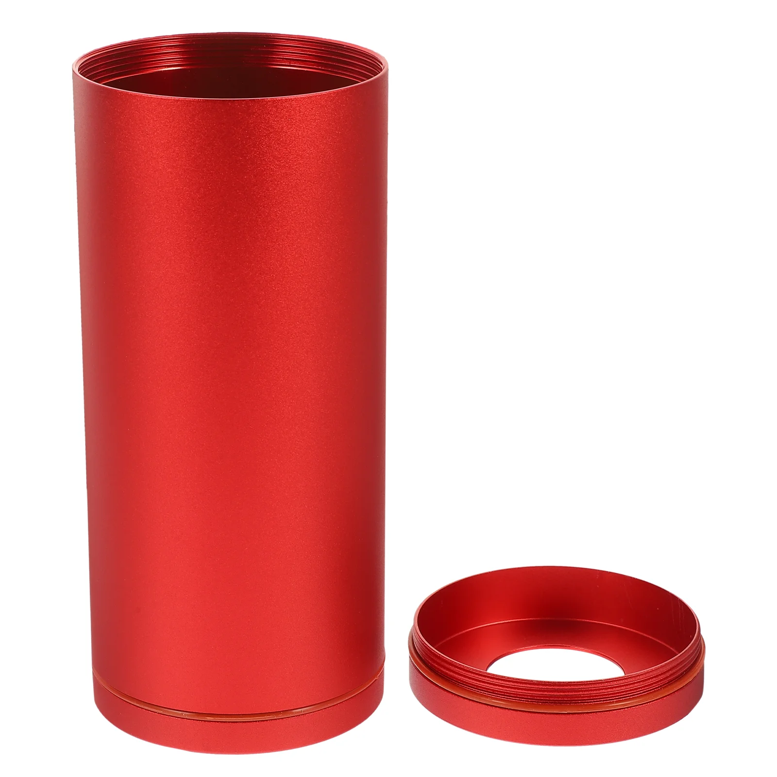

1Pc 6Inch Cylinder Container Metal Container Car Tissue Holder Car Tissues Dispenser Round Container Tissues Container Car