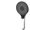 New 13.5CM Big Panel Booster Mixer 3 Modes Shower Head High Pressure Water Saving Faucet Mixer Hose Set Bathroom Accessories 6