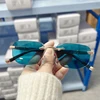 Ahora Alloy Frameless Women&Men Sun Reading Glasses Blocking Blue Light Sunglasses Spectacles Reading Glasses 0+1.0+1.5+2.0+2.5 4