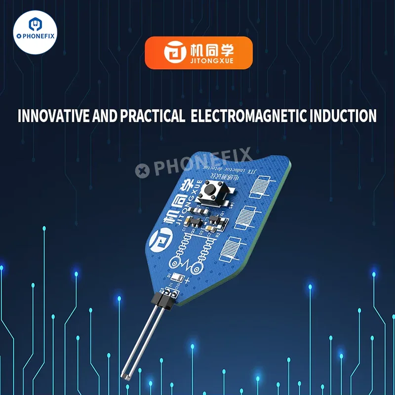JTX CT-1 인덕터 감지기 휴대 전화 마더 보드 구성 요소 코일 테스터 PCB를 빠르게 감지하고 오류 해결 도구를 찾습니다.