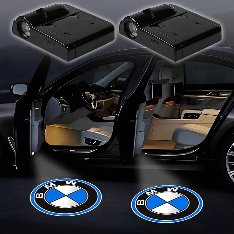 BMW M 스포츠 M2 M3 M4 M5 M6 E46 E90 E60 F10 F30 E39 E36 F20 E87 패션 자동차 도어 웰컴 라이트 로고 프로젝션 라이트