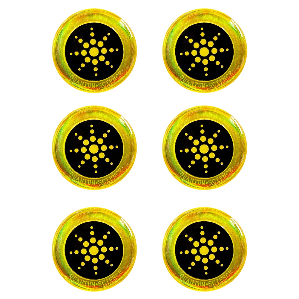 6-Pack EMF Shielding Anti-Radiation Stickers