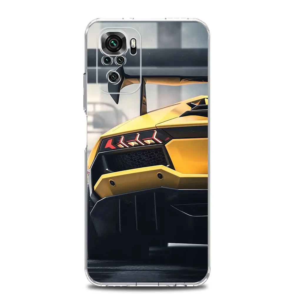 Clear Super Car Sport Phone Case Cover