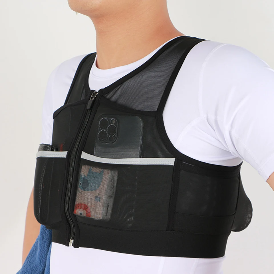 Reflective Hydration Running Vest Backpack for Outdoor Sports