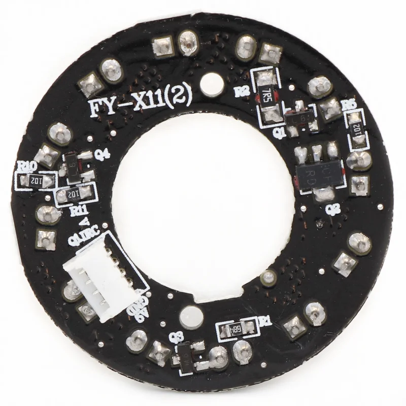 850nm 90 degrees 5V CCTV Accessories infrared light 11 Grain IR LED board surveillance camera accessories infrared led board for Surveillance cameras night vision diameter 38.2mm