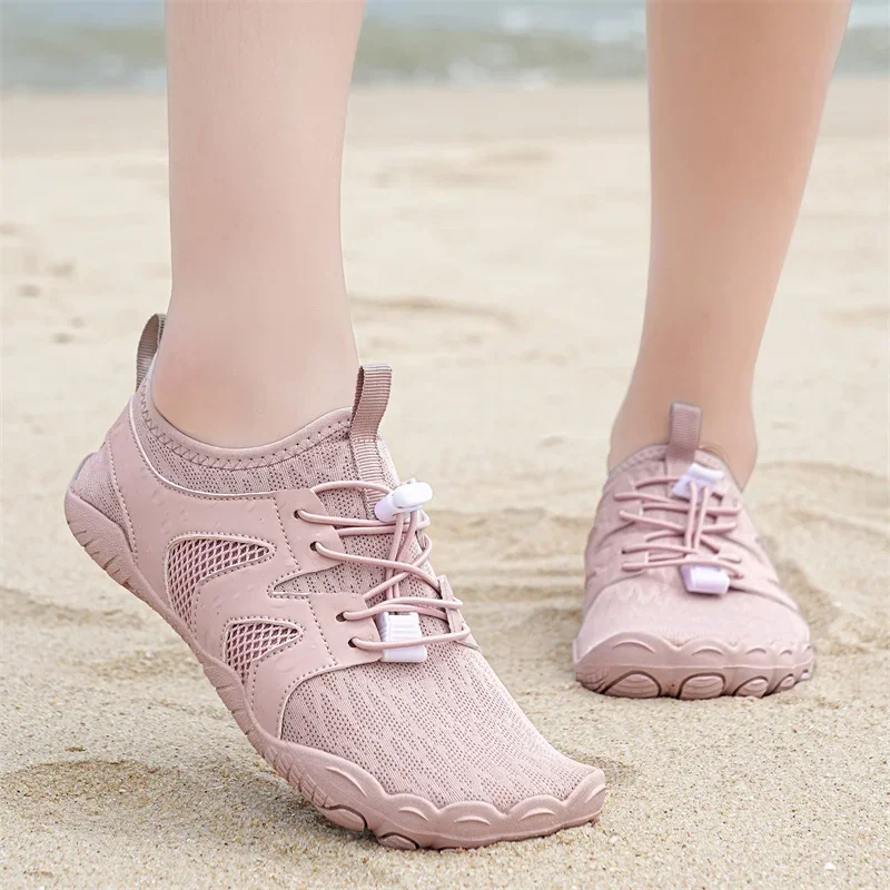 Women Men Water Shoes Upstream Wading Swimming Barefoot Five Fingers Aqua Shoes Beach Seaside Gym Fitness Unisex Sneakers water shoes aqua shoes barefoot shoes