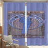 Window Kitchen Curtains for Living Room 2 Pieces Blackout Curtains Door Curtain D-detective C-conan Partition Bedroom Decoration 1