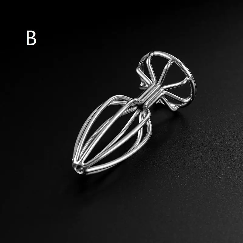 1Pc Hollowed-out Metal Anal Plug,Vagina Speculum,Anal Expansion Training,Anal Masturbation Toys,Prostate Massage,Adult Sex Toys